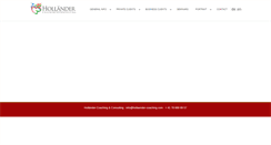 Desktop Screenshot of hollaender-coaching.com